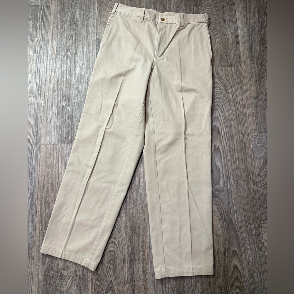Vintage Farah Classic Men's Chino Pants in Light Khaki 32x30